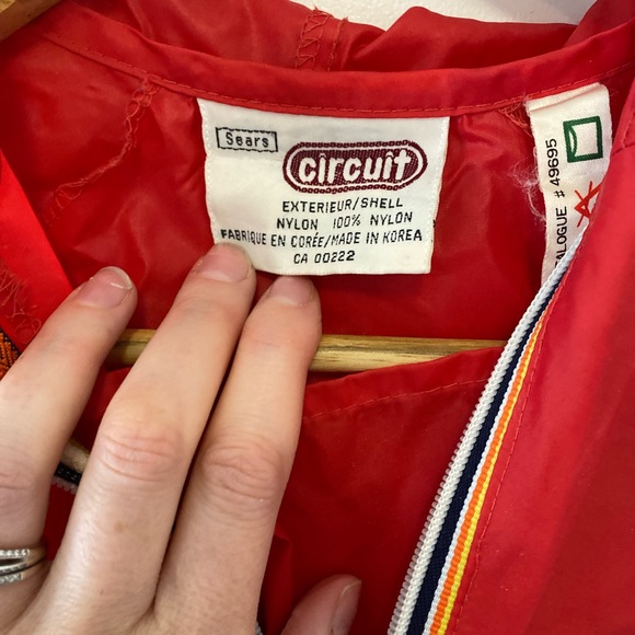 Vintage Sears Circuit Fannypack Windbreaker - Picture 4 of 6